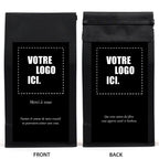 Cadeau corporatif de café personnalisé (français)