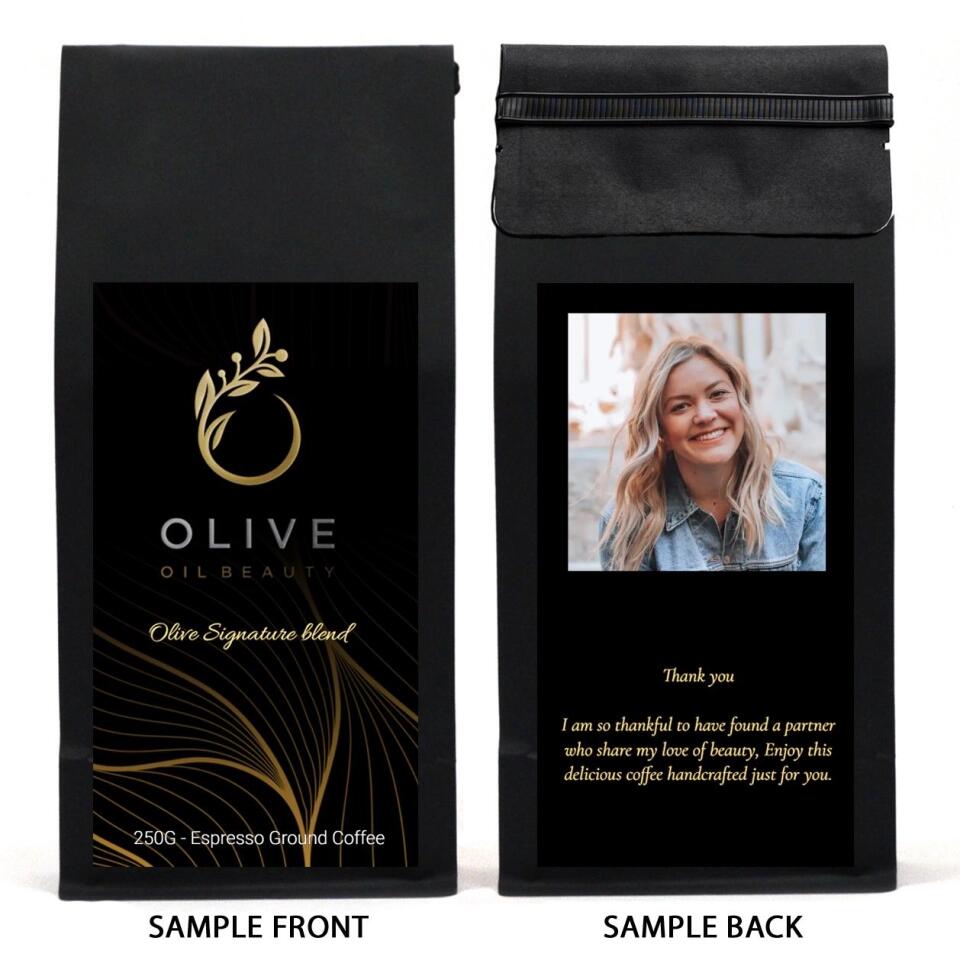 Corporate Custom Coffee Bag (English)
