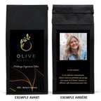 Cadeau corporatif de café personnalisé (français)