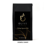 Cadeau corporatif de café personnalisé (français)