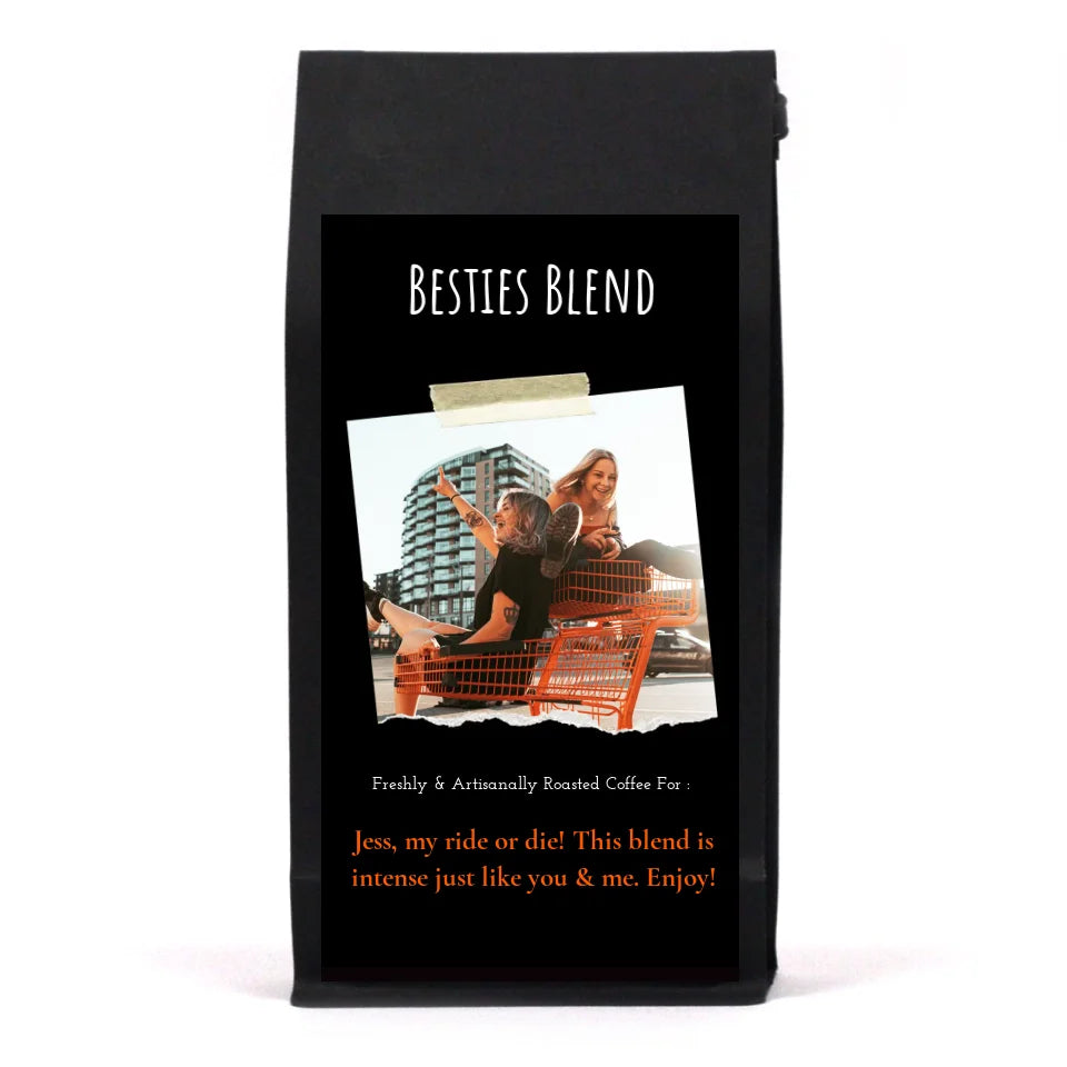 Personalized Photo Coffee Bag