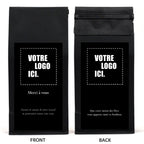 Cadeau corporatif de café personnalisé (français)