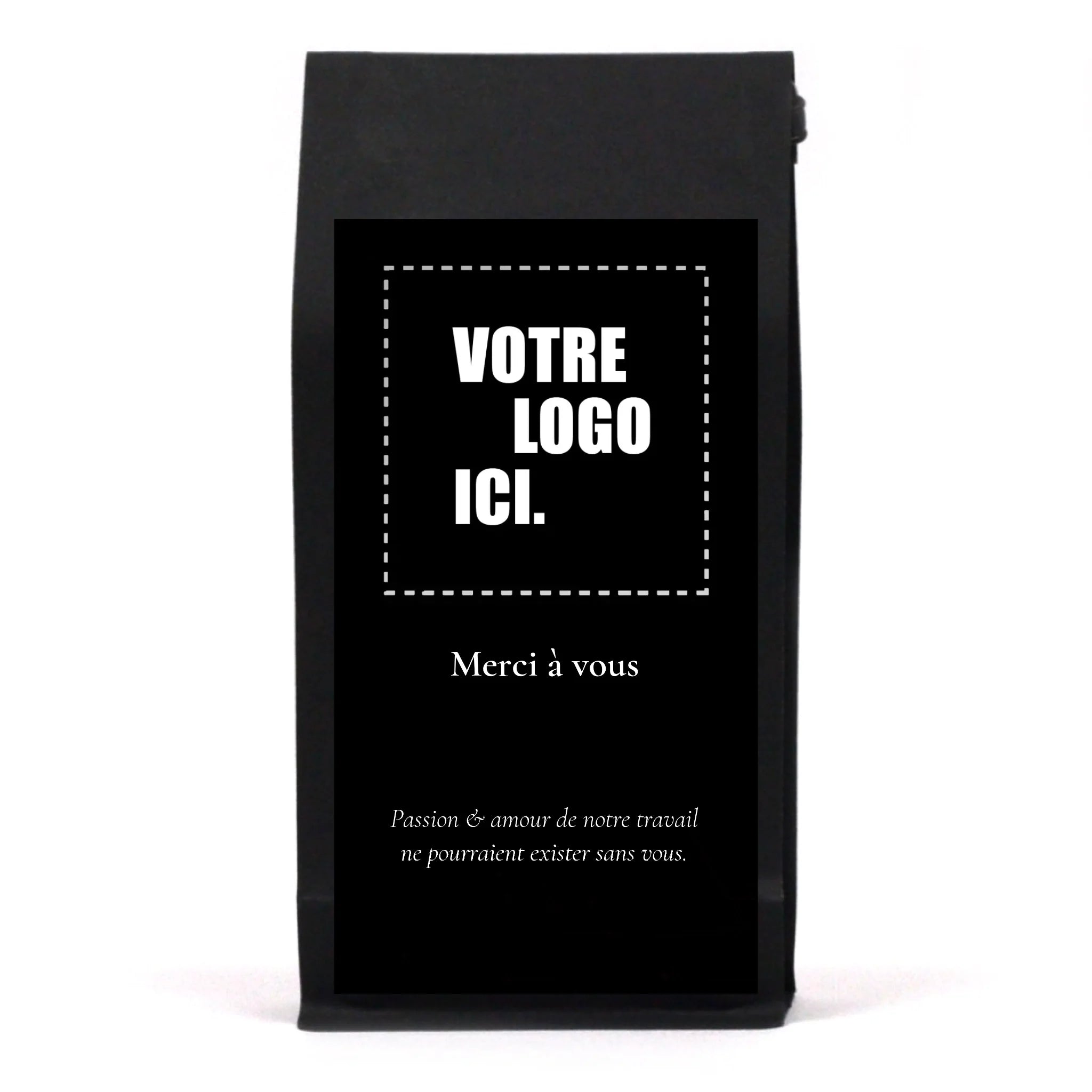 Cadeau corporatif de café personnalisé (français)