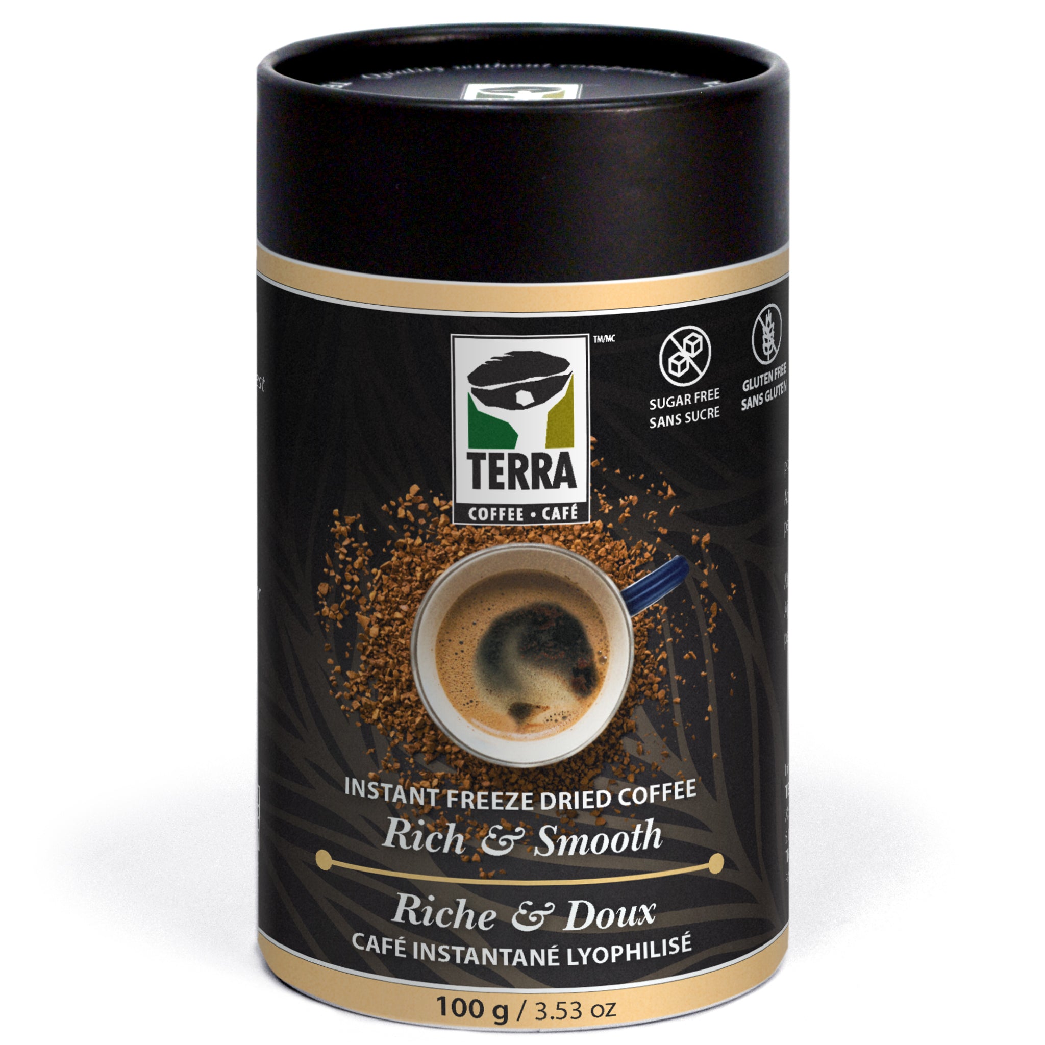 Instant Freeze-Dried Coffee - Rich & Smooth 100 g