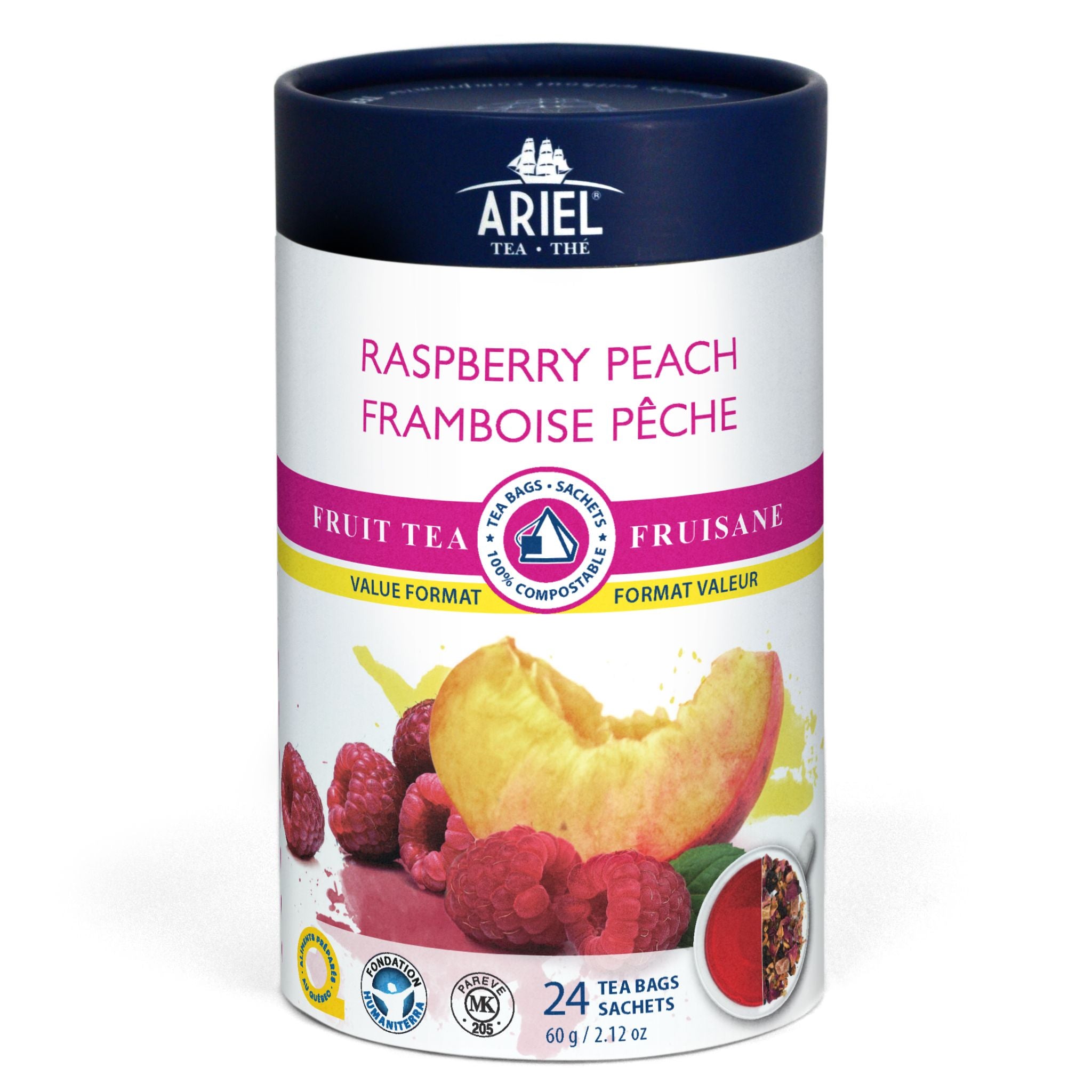 ARIEL Raspberry Peach