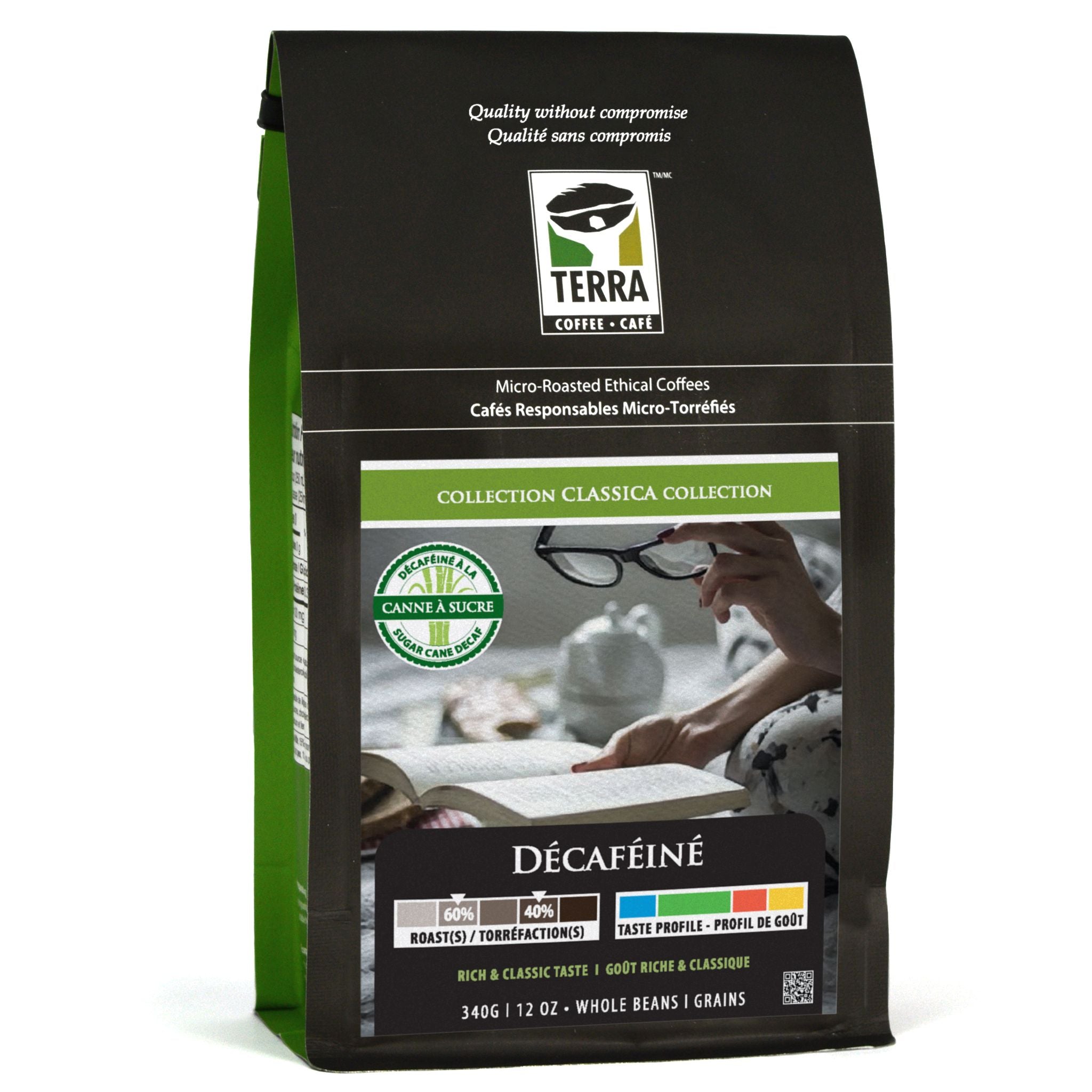 Decaffeinated E.A. Sugar Cane Decaf (60% 40%) Coffee