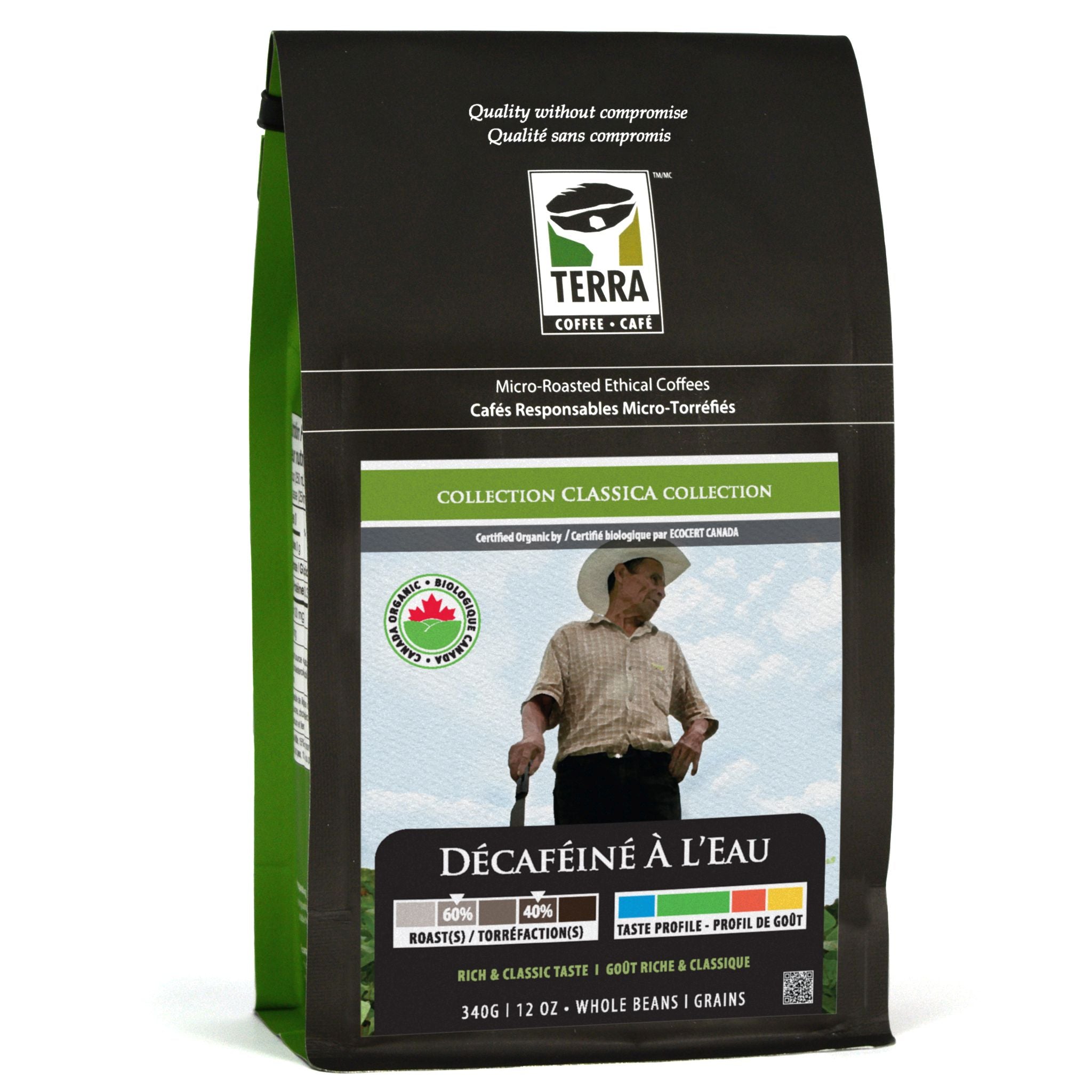 Decaffeinated Water Decaf (60% 40%) Coffee