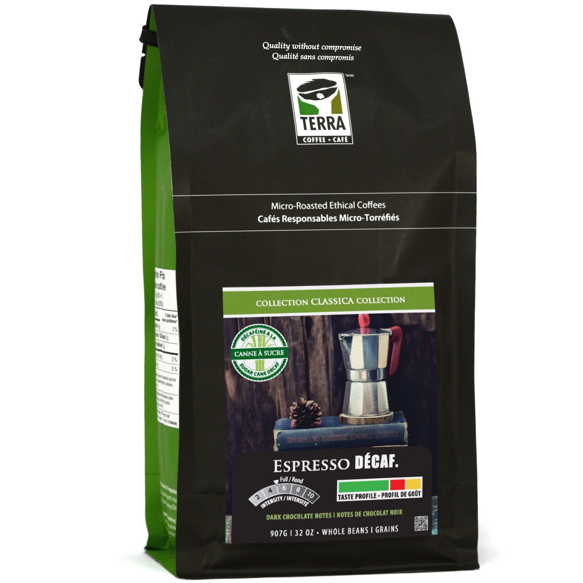 Espresso Decaf E.A. Sugar Cane Coffee