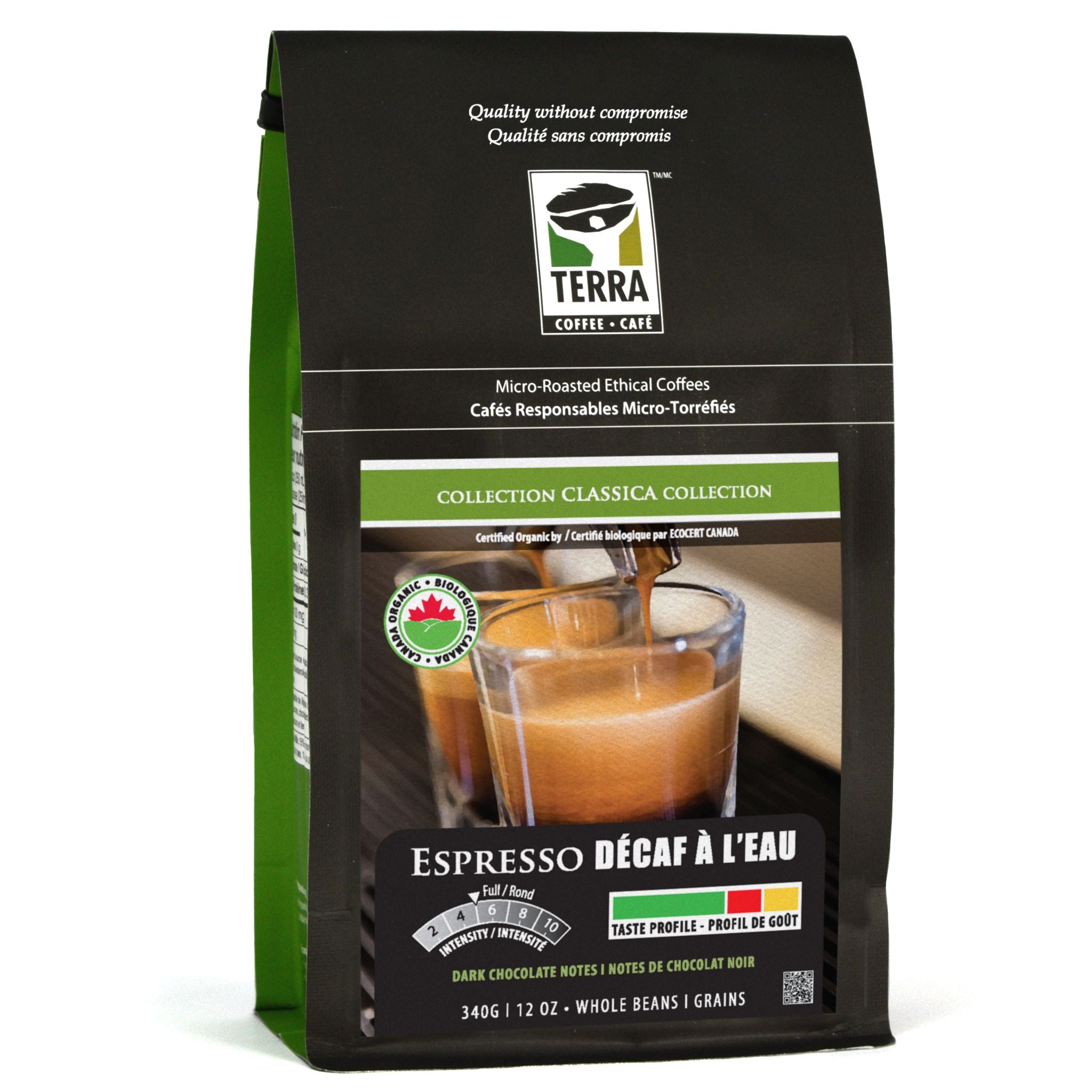 Espresso Décaf à l'eau