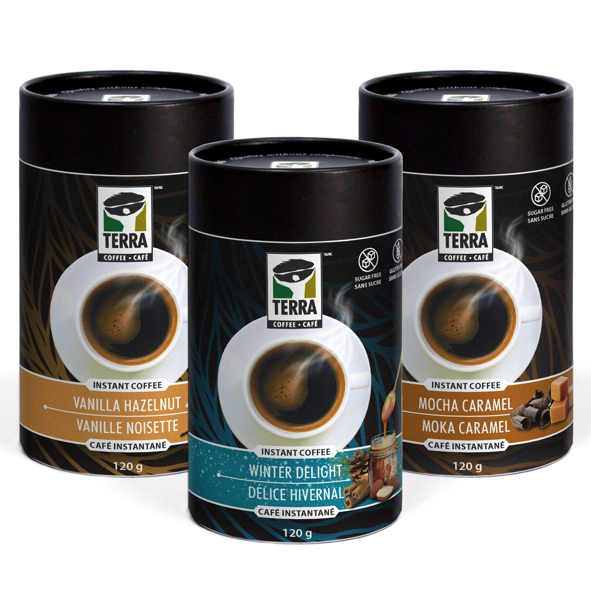 Instant Coffee Trio - 3 x 120 g