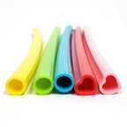 Reusable Silicone Straws (Set of 5)