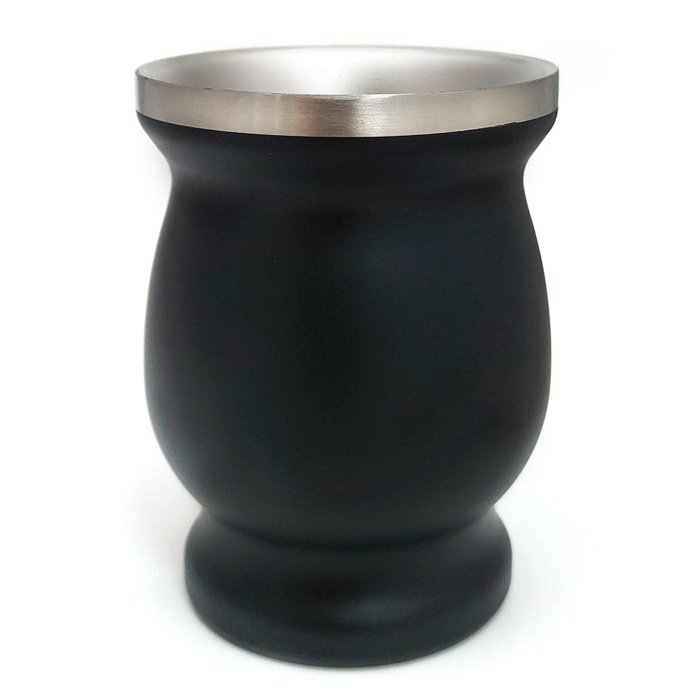 Calebasse en acier inox Noir - 41593